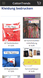 Mobile Screenshot of cottontrends.at