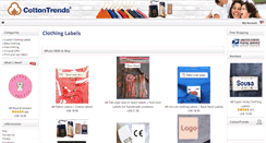 Desktop Screenshot of cottontrends.com