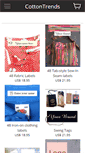 Mobile Screenshot of cottontrends.com